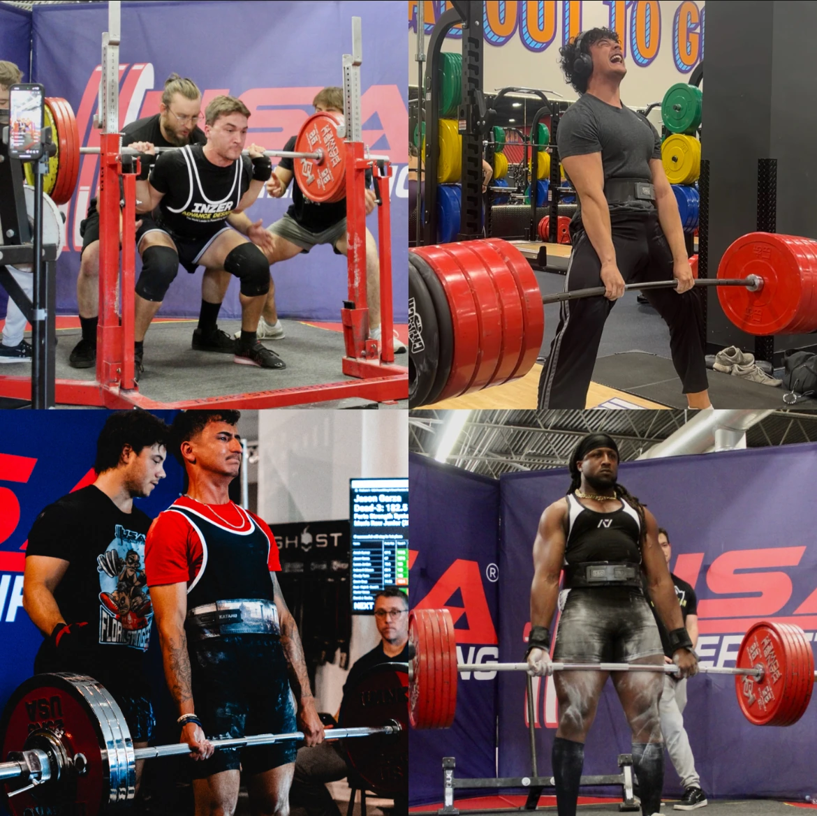 Four more moments from Forte Strength meet days and training sessions